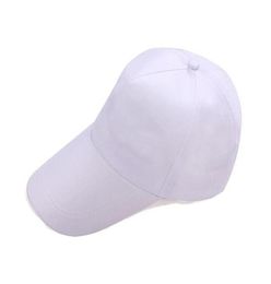 Plain Blank Sublimation Cap Polyester Heat Transfer Baseba Caps Hat with Adjustable Snapback Whole Lot C09279570555