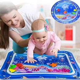 Creative Baby Water Mat Inflatable Patted Pad Cushion Infant Toddler Water Play Mat for Children Education Developing Baby Toys 240228