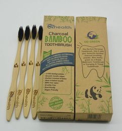 Adult Bamboo Toothbrush Eco Friendly Brush Soft Bristles Earth Friendly Handle Environmental Material And Biodegradable Brush9766244