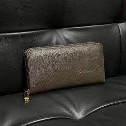 Women's leather designer wallet|luxury classic style|fashion essential|long bag