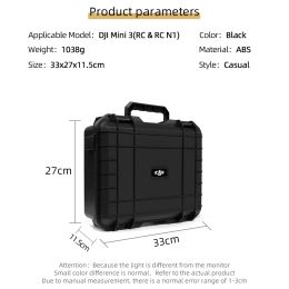 Drones 2022 DJI mini 3 pro storage box explosionproof box waterproof hard shell safety EVA shockproof safety new product