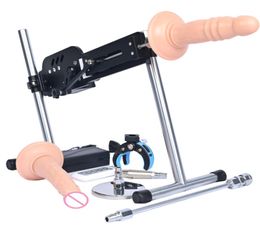 Powerful for women men coupl electric sex machine with automatic dildo toy holder and remote control6051808