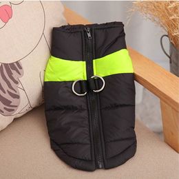 2020 trend Fashion Waterproof Dog Clothes Winter Warm Padded Reflective Coat Pet Vest Cat Jacket Pet supplies235m