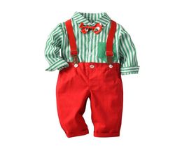 Toddler Boys Clothing Set Autumn Baby Suit Trousers Shirt Children039s Leisure 2Pcs Suit Kids Christmas Gift Clothing 14 years2136678