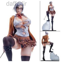 Action Toy Figures 25cm Prison School Meiko Shiraki Sexy Anime Action Figure PVC New Collection figures toys Collection for Christmas gift 240308