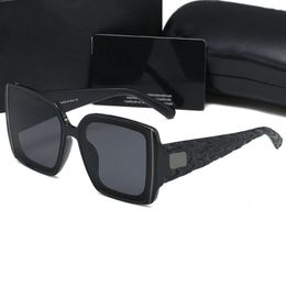 Fashion Designer Sunglasses For Woman Man Side Geometric Sunglasses Summer Beach Adumbral Sun Glasses Black Tea319M
