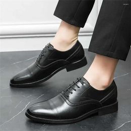 Dress Shoes Sumer With Ties Tourist Goods Men's Boots Elegant Sneakers Sports Sapateni Interesting Team Minimalist