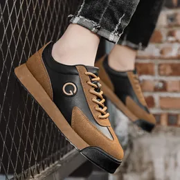 Brand With Suede Uppers Casual Sneakers Brown Suede Sneakers Men Running Shoes Comfort Platform Sports Shoes For Men Casual Walking Sneaker Designer Trainers Men