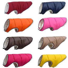 Warm Winter Dog Clothes Reflective Puppy Clothing Vest Comfortable Fleece Pet Jacket Dogs Coat For Small Medium Large Dogs266f