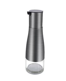 Stainless Steel Glass Olive Oil Dispenser Vinegar and Soy Sauce Bottle Controllable No Drip Design 11oz320ml5463050