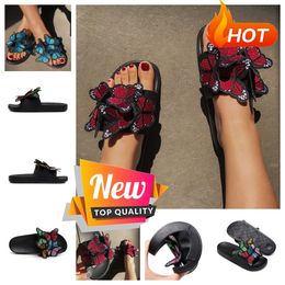 2024 designer sandals famous slides brown leather runner womens sandels heel Casual Flip flops outdoors GAI hot home