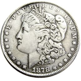 US 1878-P-CC-S Morgan Dollar Silver Plated Copy Coins metal craft dies manufacturing factory 313t