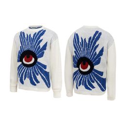 House of Errors Eye Truth Maglione Maglieria casual Instagram High Street Trendy Autunno/inverno Pullover Cappotto 07IA