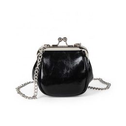 HBP Non-Brand Wholesale Mini Metal Clip Handbag Luxury High Quality Chain Shoulder Bag PU Leather Cute Lipstick