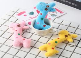New Fashion Mini Mixed Colour Cute Giraffe Kids Plush Toys Home Party Charms Pendant Gift Decorations 1178672
