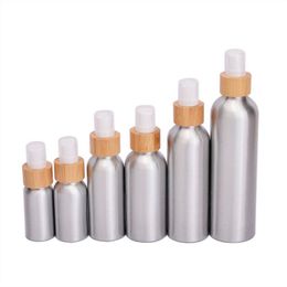 30ml 100ml Mist Aluminum Refill Bottle 150ml 250ml Aluminium Spray Atomiser Metal Empty Bottles Ntlwk