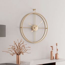 55cm Large Silent Wall Clock Modern Design Clocks For Home Decor Office European Style Hanging Wall Watch Clocks T200104262u