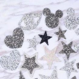 25pcs 4mm Fix Crystals Motifs Heat Transfer Rhinestones Motifs Crystal Strass Stones Applique Patches For Wedding Clothing Sho219T