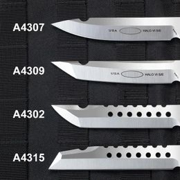 4Models A162 Attacker Automatic Knife Elmax Blade Transparent Handle Combat Tactical EDC Auto Pocket Pink knives Auto Man's Gift Knifes