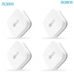 Control Aqara Temperature Humidity Sensor Environment Air Pressure Smart Home Zigbee Wireless Control work For Xiaomi APP Mi home APP