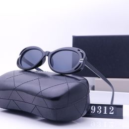 HOT new Designer Vintage Oversize Square Sunglasses Women Luxury Brand Big Frame Women Sun Glasses Black Fashion Gradient Female Glasses With box9312