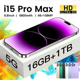 Cross border 6.8-inch i15 Pro Max all-in-one 1+16G Android smartphone
