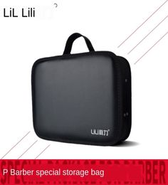 Li Li salon home Toolbox hair hair clipper storage electric clipper shaving tool box sorting bag storage bag travel2303190