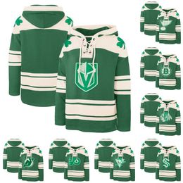 2024 St. Patrick's Day Pullover Hoodie Jersey Custom Any Name Any Number Stitched Hoodies Sports Sweater