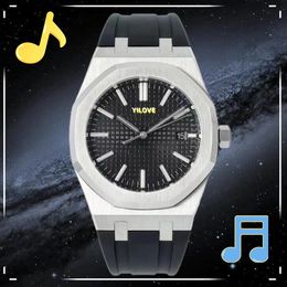 Popular President Men Quartz Imported Movement Watch 42mm Rubber Stainless Steel Band Ceramic Clock Waterproof Famous Dwellers Auto Date Timing Watches gifts