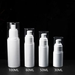 30ml 50ml 60ml 100ml Empty Plastic Cosmetic spray Bottle Refillable pump Lotion Cream Bottles fast shipping F1347 Ctldx Drwgu