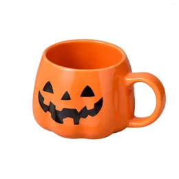 Mugs Ceramic Halloween Theme Milk Mug Practical Drinking Novelty Drinkware For Home Office Daily