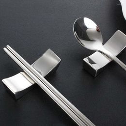 Chopsticks Metal Reusable Holder 304 Stainless Steel Spoon Stand Chinese Style Retro Kitchen Tools Durable Tableware Rack