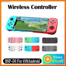 Game Controllers Joysticks Game Controller Cellphone Joystick D3 Gamepad Support for PC Mobile Phone Android/iOS Handheld Nintendo Switch with Expandable L24312