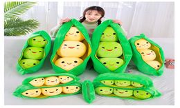 Mixtoy Whole toy store Gift 25cm pea pod doll creative small peas plush toy Valentine039s day sleeping pillow4014368
