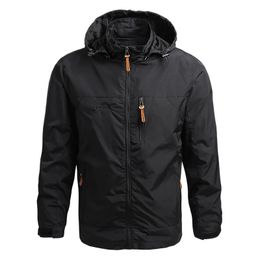 Winter Jacket Fashion Coat Hoodies Camping Hiking Mens Casual Waterproof Windbreaker Men Outerwear Clothes 240307