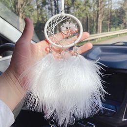 Small dream catcher feather decor Car hanging Pendants party decorations who292n