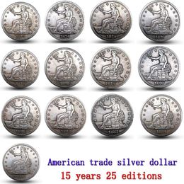 American coin set 1873-1885 -p-s-cc 25pcs copy coin313f