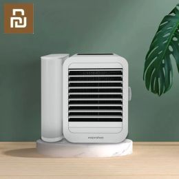 Control Microhoo 3 In 1 Mini Air Conditioner Water Cooling Fan Touch Screen Timing Artic Cooler Humidifier Bladeless