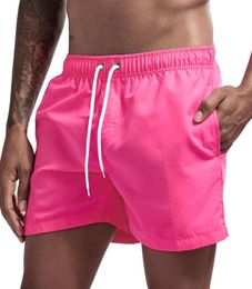 JOCKMAIL Brand Board Shorts Men Breathable Sport Swimming Shorts Solid Colour Elastic Waist Beach Summer Swim Shorts84992659830215