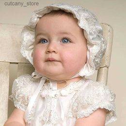 Girl's Dresses Vintage Baby Girl Dress Baptism 1st Year Birthday Party Wedding Christening Infant Clothing Bebes L240313