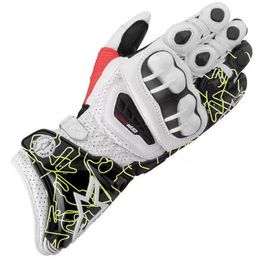 New A-Star GP-PRO genuine leather gloves, anti drop gloves, motorcycle gloves