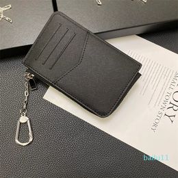 2024 Keychains Men and Women Designer Zero Wallet Classic Colour Label Credit Small Card Bag 13.5 * 8.5cm