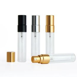 perfume bottle 100PCS/Lot 2ml/3ml/5ml/10ml Refillable Perfume Bottle Empty Spray Bottle Sbgpc