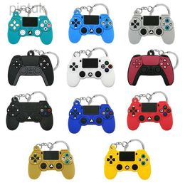 Keychains Lanyards 1PCS Cute keychain Gamepad Game Controller Keyring fit Car Key Accessories Children Birthday Joypad Souvenir Friends Party Gifts ldd240312