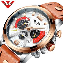 NIBOSI New Watch Men Brand Men Sport Watches Men's Quartz Clock Man Casual Military Waterproof Wrist Watch Relogio Masculino337K