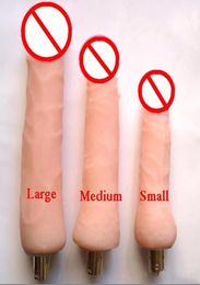 sex machine gun accessories replace attachment 3 sizes high quality dildo Dildos for Female sex toy masturbation Dongs products1161563