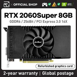 JIESHUO NVIDIA RTX 2060 SUPER 8GB 2176SP Gaming Graphics card GDDR6 GPU 256bit rtx2060 Super 8g PC Desktop Video Offic 2060s rtx