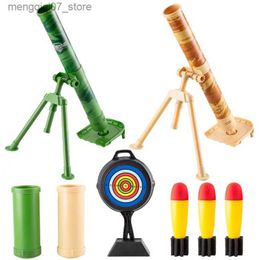 Sand Play Water Fun Sound and light Jedi mortar can launch rocket shooting simulation military model Jedi survival chicken toy children toys L240312