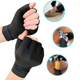 Cycling Gloves 2024 Solid Color Missing Finger Fitness Silicone Riding Adult