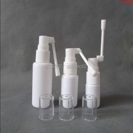 50ml Nasal Oral Spray Bottle 360 degree Rotating Elephant Trunk, 50CC White Plastic Bottle, 100PCS/Lothood qty Hnlwd